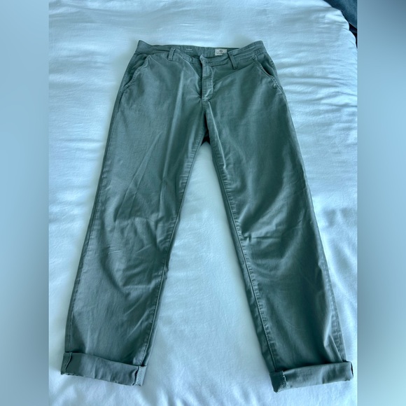 Ag Adriano Goldschmied Pants - AG Jeans Caden Tailored Trouser in Rooftop Garden (27R)